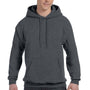 Hanes Mens EcoSmart Print Pro XP Pill Resistant Hooded Sweatshirt Hoodie - Heather Charcoal Grey