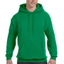 Hanes Mens EcoSmart Print Pro XP Pill Resistant Hooded Sweatshirt Hoodie - Kelly Green