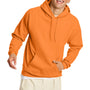 Hanes Mens EcoSmart Print Pro XP Pill Resistant Hooded Sweatshirt Hoodie - Tennessee Orange