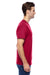 Hanes P4200 Mens X-Temp Moisture Wicking Short Sleeve Crewneck T-Shirt Red Side