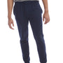 Champion Mens Power blend Fleece Jogger Sweatpants w/ Pockets - Navy Blue