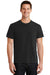 Port & Company PC099 Mens Beach Wash Short Sleeve Crewneck T-Shirt Black Front