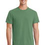 Port & Company Mens Beach Wash Short Sleeve Crewneck T-Shirt - Safari Green