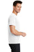 Port & Company PC099 Mens Beach Wash Short Sleeve Crewneck T-Shirt White Side