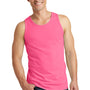 Port & Company Mens Beach Wash Tank Top - Neon Pink - Closeout