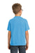 Port & Company PC099Y Youth Beach Wash Short Sleeve Crewneck T-Shirt Denim Blue Back