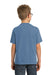 Port & Company PC099Y Youth Beach Wash Short Sleeve Crewneck T-Shirt Blue Moon Back