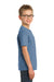 Port & Company PC099Y Youth Beach Wash Short Sleeve Crewneck T-Shirt Blue Moon Side