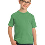 Port & Company Youth Beach Wash Short Sleeve Crewneck T-Shirt - Safari Green