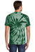 Port & Company PC147 Mens Tie-Dye Short Sleeve Crewneck T-Shirt Forest Green Back