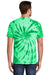 Port & Company PC147 Mens Tie-Dye Short Sleeve Crewneck T-Shirt Kelly Green Back