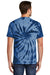 Port & Company PC147 Mens Tie-Dye Short Sleeve Crewneck T-Shirt Navy Blue Back
