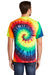 Port & Company PC147 Mens Tie-Dye Short Sleeve Crewneck T-Shirt Rainbow Back