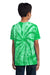 Port & Company PC147Y Youth Tie-Dye Short Sleeve Crewneck T-Shirt Kelly Green Back