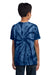 Port & Company PC147Y Youth Tie-Dye Short Sleeve Crewneck T-Shirt Navy Blue Back