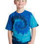 Port & Company Youth Tie-Dye Short Sleeve Crewneck T-Shirt - Ocean Rainbow