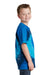 Port & Company PC147Y Youth Tie-Dye Short Sleeve Crewneck T-Shirt Ocean Rainbow Side