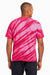 Port & Company PC148 Mens Tie-Dye Short Sleeve Crewneck T-Shirt Pink Back