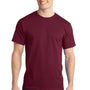Port & Company Mens Short Sleeve Crewneck T-Shirt - Cardinal Red