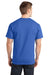 Port & Company PC150 Mens Short Sleeve Crewneck T-Shirt Royal Blue Back