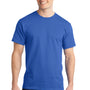 Port & Company Mens Short Sleeve Crewneck T-Shirt - Royal Blue