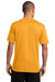 Port & Company PC380 Mens Dry Zone Performance Moisture Wicking Short Sleeve Crewneck T-Shirt Gold Back