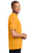 Port & Company PC380 Mens Dry Zone Performance Moisture Wicking Short Sleeve Crewneck T-Shirt Gold Side