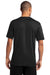 Port & Company PC380 Mens Dry Zone Performance Moisture Wicking Short Sleeve Crewneck T-Shirt Black Back