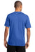 Port & Company PC380 Mens Dry Zone Performance Moisture Wicking Short Sleeve Crewneck T-Shirt Royal Blue Back