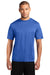 Port & Company PC380 Mens Dry Zone Performance Moisture Wicking Short Sleeve Crewneck T-Shirt Royal Blue Front