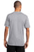 Port & Company PC380 Mens Dry Zone Performance Moisture Wicking Short Sleeve Crewneck T-Shirt Silver Grey Back