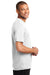 Port & Company PC380 Mens Dry Zone Performance Moisture Wicking Short Sleeve Crewneck T-Shirt White Side