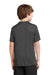 Port & Company PC380Y Youth Dry Zone Performance Moisture Wicking Short Sleeve Crewneck T-Shirt Charcoal Grey Back