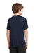 Port & Company PC380Y Youth Dry Zone Performance Moisture Wicking Short Sleeve Crewneck T-Shirt Navy Blue Back