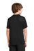 Port & Company PC380Y Youth Dry Zone Performance Moisture Wicking Short Sleeve Crewneck T-Shirt Black Back