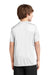 Port & Company PC380Y Youth Dry Zone Performance Moisture Wicking Short Sleeve Crewneck T-Shirt White Back