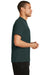 Port & Company PC381 Mens Dry Zone Performance Moisture Wicking Short Sleeve Crewneck T-Shirt Dark Green Side