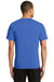 Port & Company PC381 Mens Dry Zone Performance Moisture Wicking Short Sleeve Crewneck T-Shirt Royal Blue Back