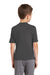 Port & Company PC381Y Youth Dry Zone Performance Moisture Wicking Short Sleeve Crewneck T-Shirt Charcoal Grey Back