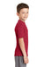 Port & Company PC381Y Youth Dry Zone Performance Moisture Wicking Short Sleeve Crewneck T-Shirt Red Side