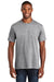 Port & Company PC450 Mens Fan Favorite Short Sleeve Crewneck T-Shirt Heather Grey Front