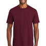 Port & Company Mens Fan Favorite Short Sleeve Crewneck T-Shirt - Athletic Maroon