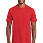 Port & Company Mens Fan Favorite Short Sleeve Crewneck T-Shirt - Bright Red
