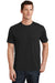 Port & Company PC450 Mens Fan Favorite Short Sleeve Crewneck T-Shirt Black Front