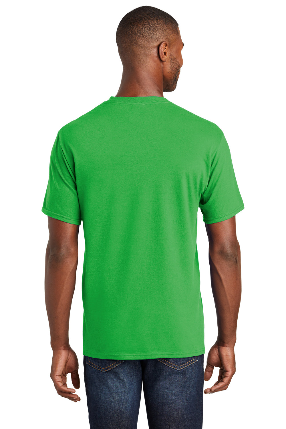 Port & Company PC450 Mens Fan Favorite Short Sleeve Crewneck T-Shirt Kelly Green Back