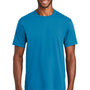 Port & Company Mens Fan Favorite Short Sleeve Crewneck T-Shirt - Sapphire Blue