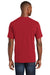 Port & Company PC450 Mens Fan Favorite Short Sleeve Crewneck T-Shirt Team Cardinal Red Back