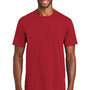 Port & Company Mens Fan Favorite Short Sleeve Crewneck T-Shirt - Team Cardinal Red