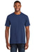 Port & Company PC450 Mens Fan Favorite Short Sleeve Crewneck T-Shirt Navy Blue Front