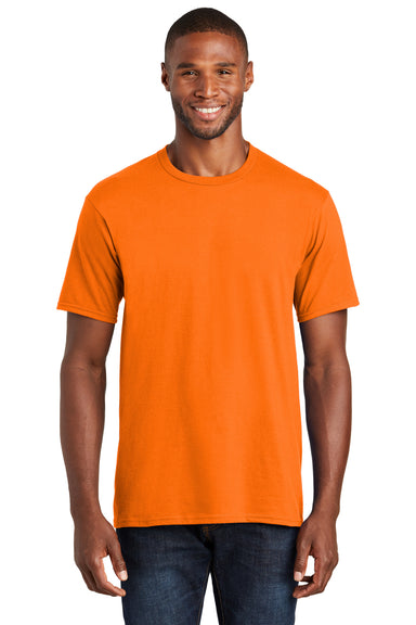 Port & Company PC450 Mens Fan Favorite Short Sleeve Crewneck T-Shirt Tennessee Orange Front